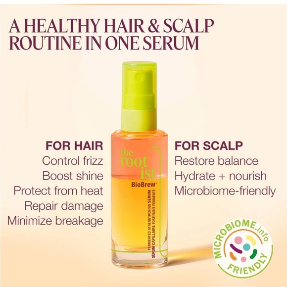The Rootist BioBrew Leave In Hair Serum Full Size NIB - Picture 4 of 4